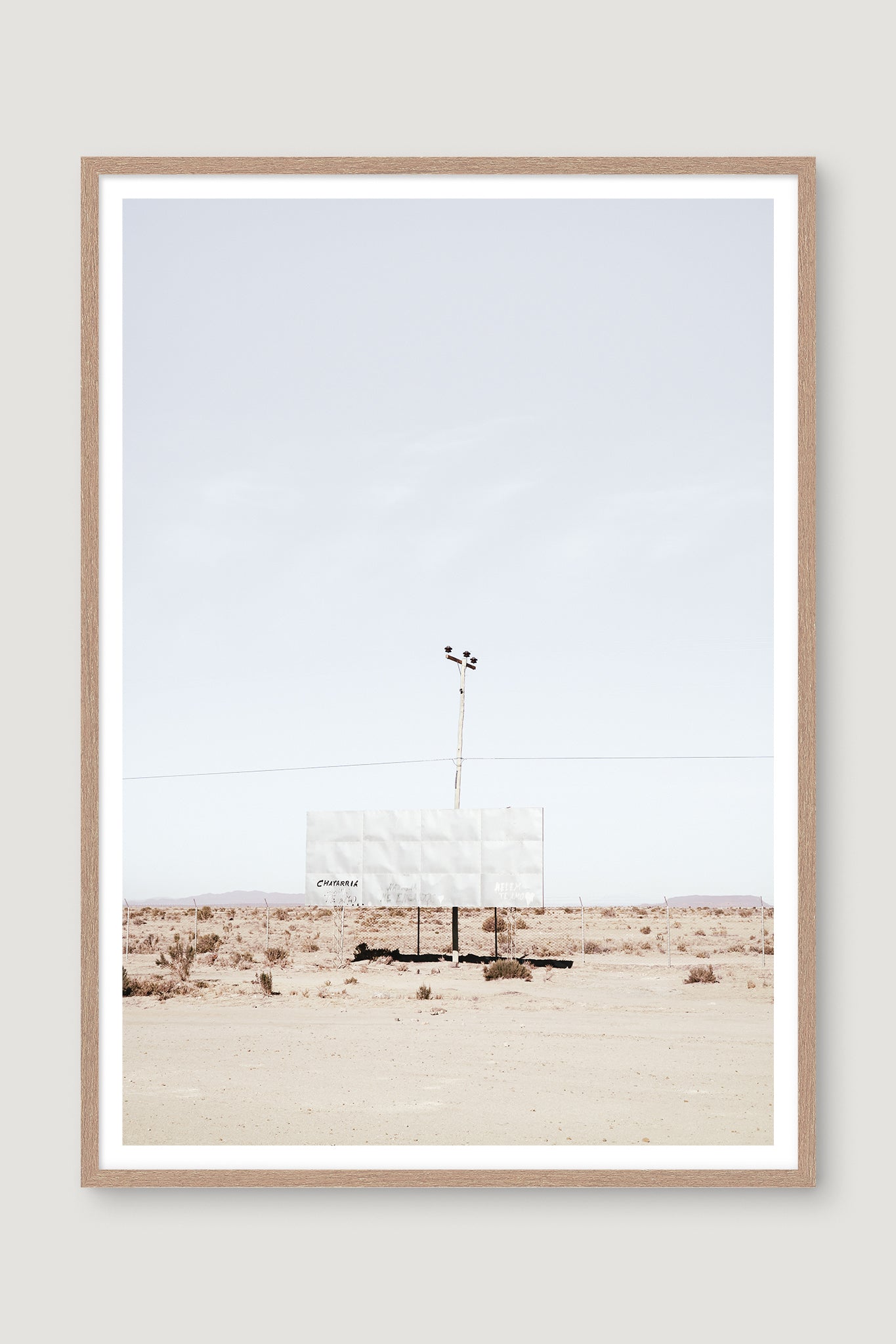 Bolivia Empty 2 — Photographic art print