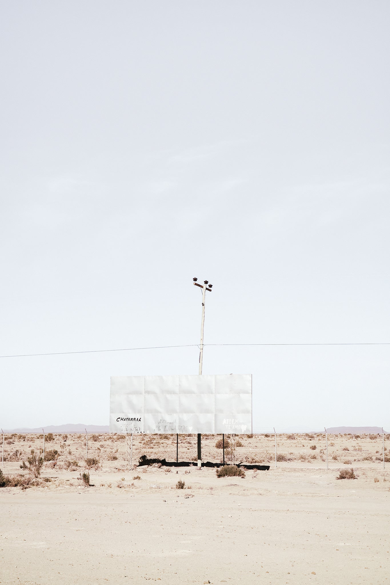 Bolivia Empty 2 — Photographic art print