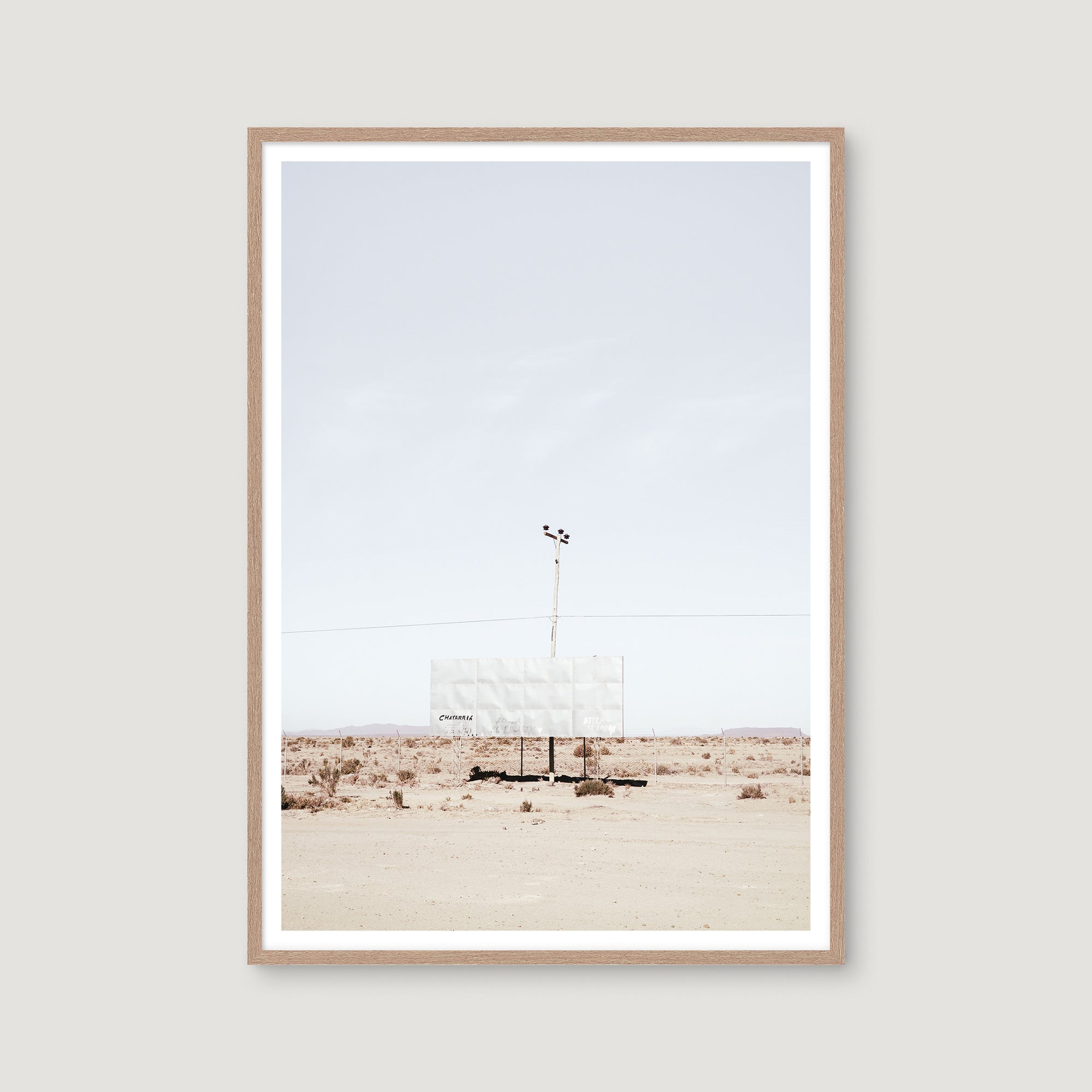 Bolivia Empty 2 — Photographic art print
