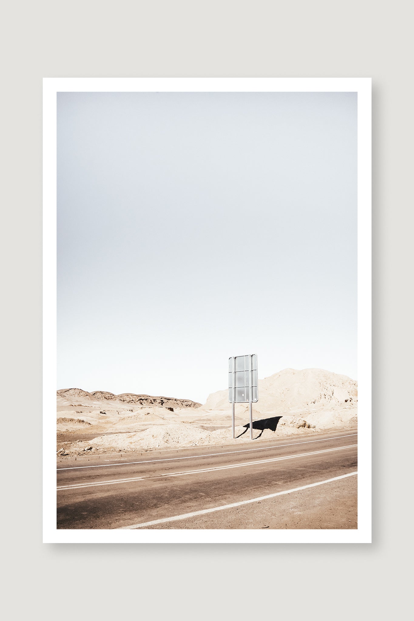 Bolivia Empty 4 — Photographic art print